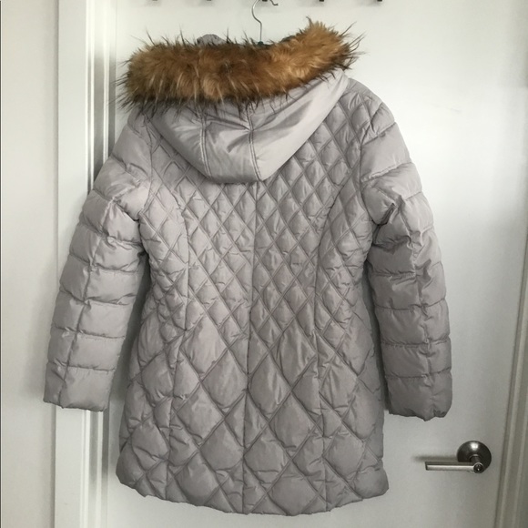 Jessica Simpson Gray Hooded Coat $130 Size XL - Picture 3 of 6